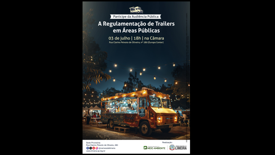 Audiência debaterá nova regulamentação de trailers em áreas públicas